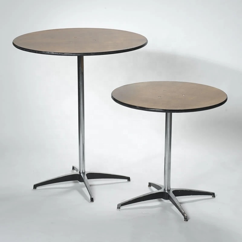 Restaurant Furniture Round Banquet Events Folding Cocktail Table