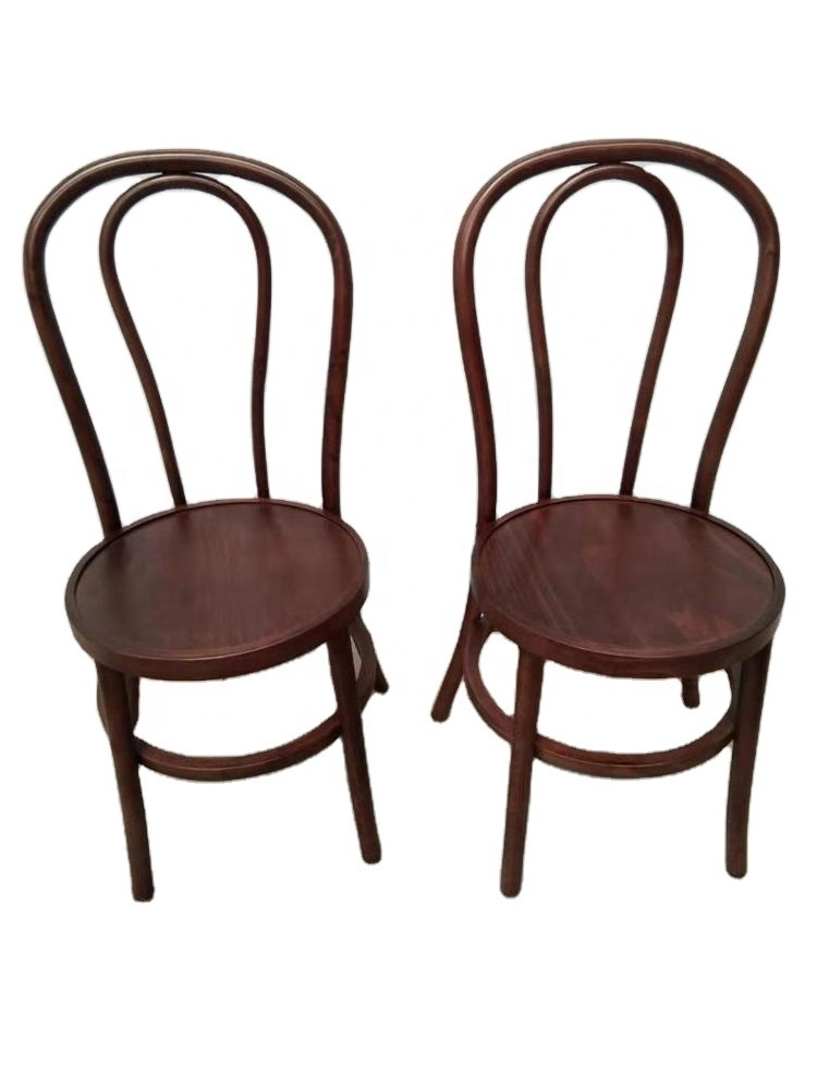 Stackable bentwood oak wood thonet dining chair Bistro Chair Solid Wood with Rattan, Cafe chairs, Cafe style Thonet chairs