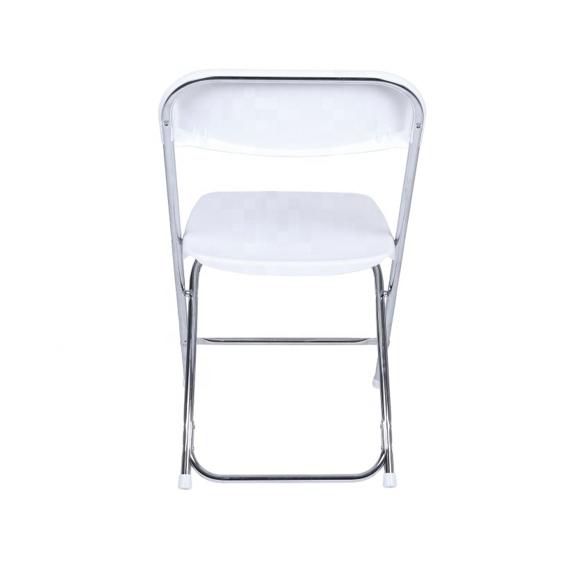 Black Metal Plastic Folding Chairs For Events Wedding white cheap outdoor Used steel metal conference wedding Wholesale folding