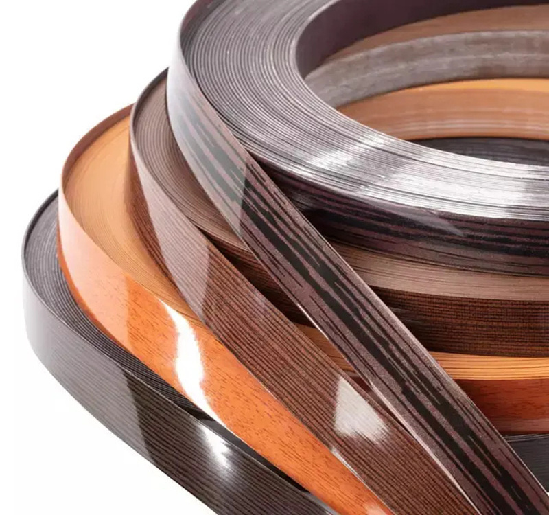 Ming Bang Decorative Banding Flexible Strips 3mm PVC Edge Plastic Table Edging Banding Tape Trim with multicolored