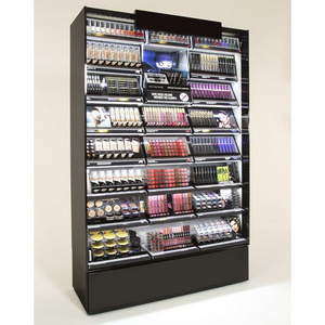 Display Racks Cosmetics Showcase Design Wall Cabinet