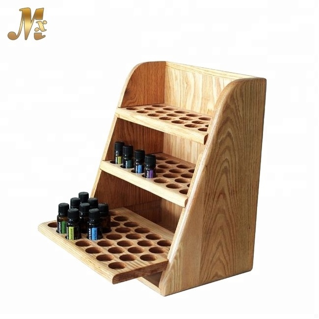 WCM240 fashion design wooden table display stands for soap