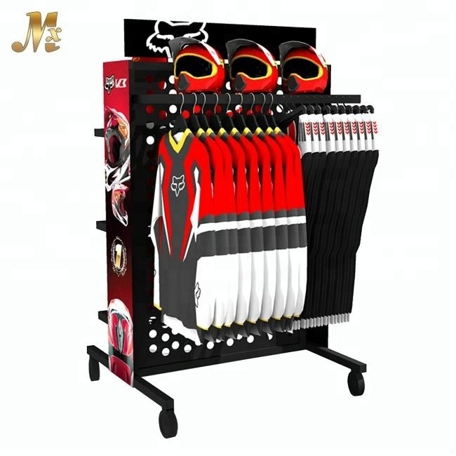 MX-MCL054 factory customized metal material boutique clothing display racks