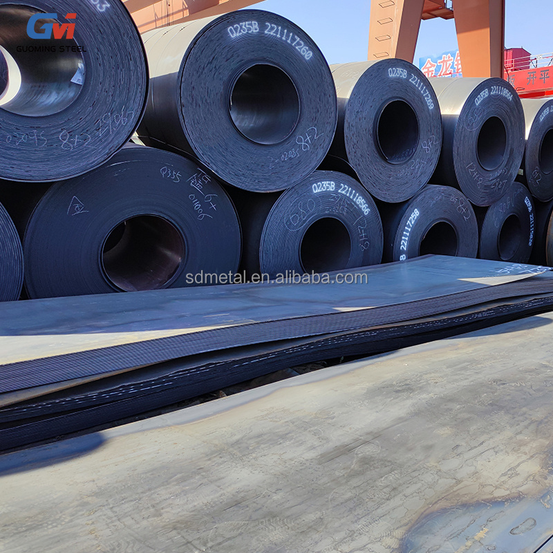 Low price HR black annealed grade 40 A36 SS400 Q235 Q195 S235jr hrc hot rolled carbon steel coil