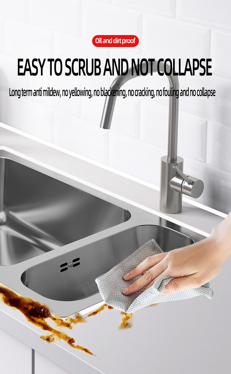 Wash basin glass glue waterproof and mildew-proof kitchen and toilet sealant