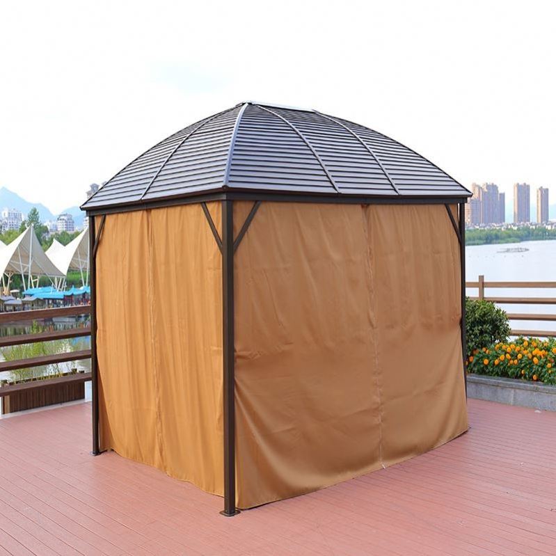 6 x 3m Outdoor Gazebo Canopy Party Tent with 4 Removable Side Walls for Garden Outdoor 20x30 ft Sun Canopy Gazebo with Windows