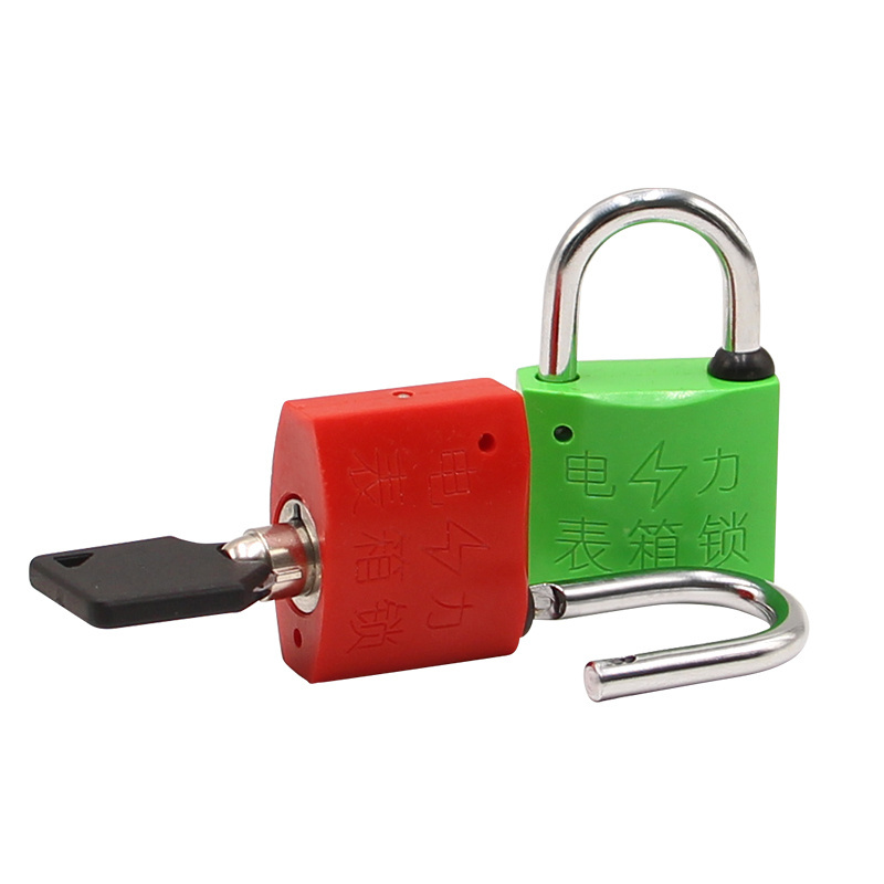 MA - PD 8004 hot sell one time use lock seal plastic padlock split lock in padlock seal