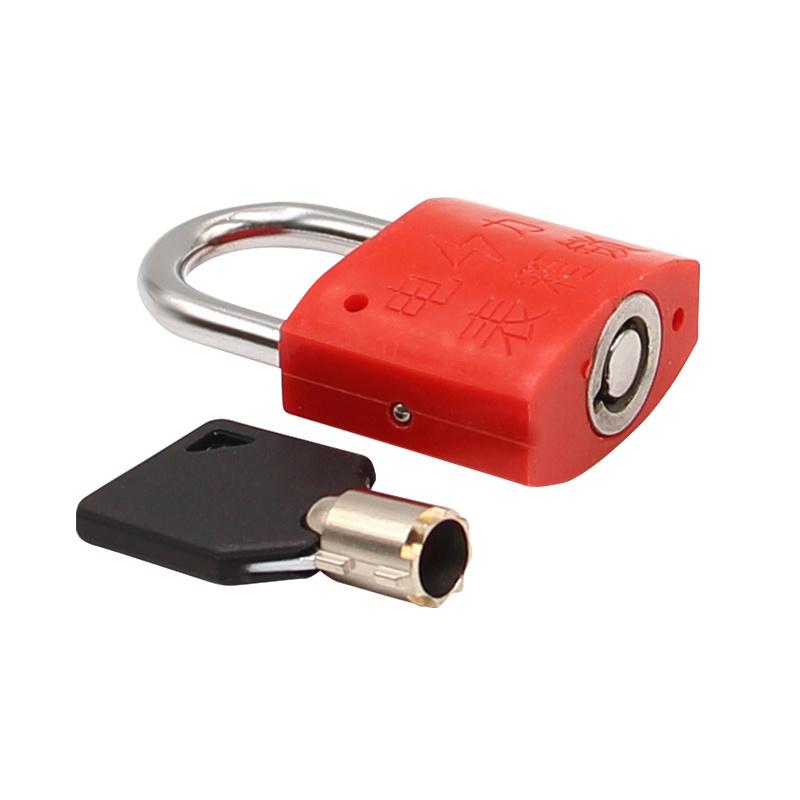 MA - PD 8004 hot sell one time use lock seal plastic padlock split lock in padlock seal