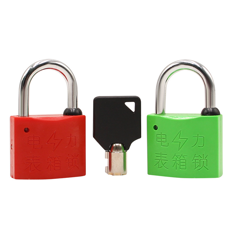 MA - PD 8004 hot sell one time use lock seal plastic padlock split lock in padlock seal