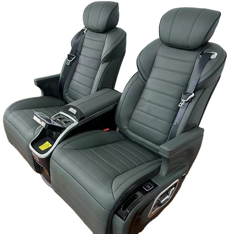 2024 New SUV Accessories Luxury Car Seat VIP Back Seat with Car Refrigerator for Cadillac Lexus GX470