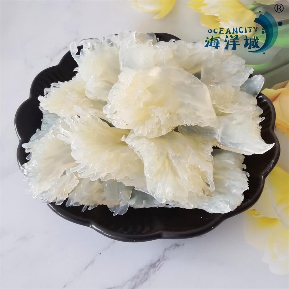 Supply Seafood Cheap Price Fresh Dried Jellyfish Frozen Salted Jellyfish Sliced Exporter