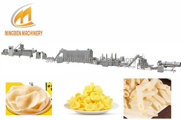 slanty machine Fully Automatic Pani Puri Making Machine 3d 2d Pellet Snack Food Papad Extruder Extrusion Machine