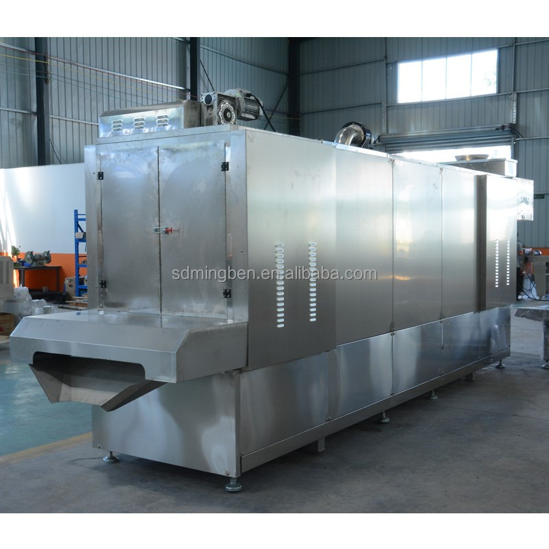 Automatic Twin Screw Extruder Corn Chips Food Making Puff Snack Machine