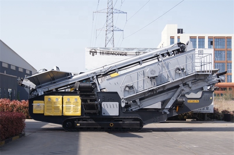 MONDE Stock sales mobile jaw crusher plant for stone crushing