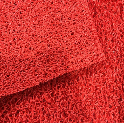 Washable Dust Control PVC Coil Roll Mat/Coilmate/Spaghetti carpet 12mm Durable and Anti Slip PVC