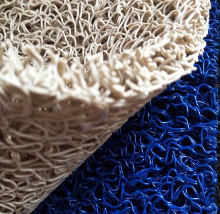 Washable Dust Control PVC Coil Roll Mat/Coilmate/Spaghetti carpet 12mm Durable and Anti Slip PVC