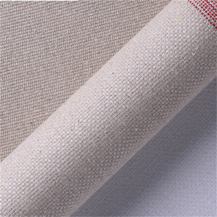 wholesale artist linen canvas roll acrylic primed Cotton Canvas Roll of Canvas fabric roll for painting