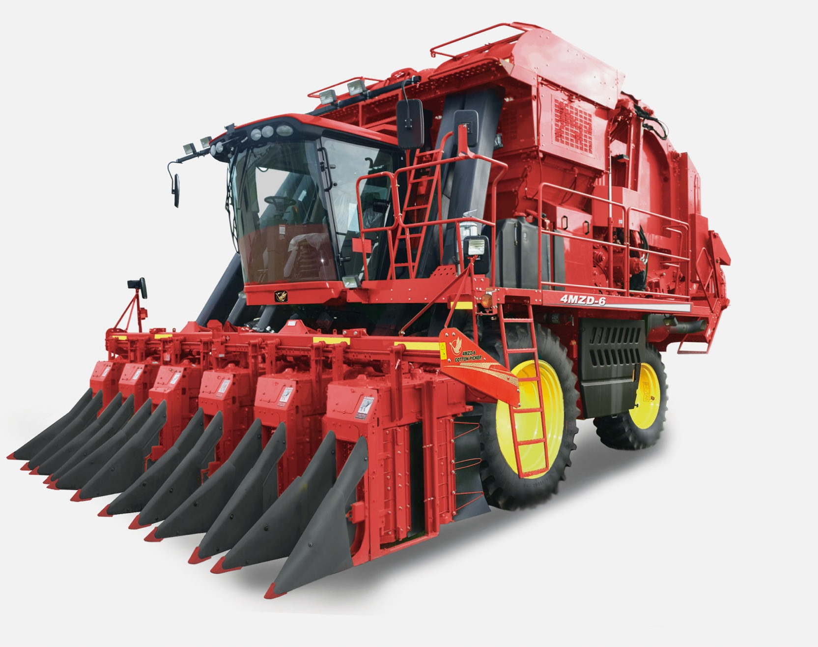 550HP 6 rows cotton combine harvester agricultural machine cotton picker with good quality