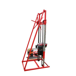 Column Frame Portable Drilling Rig - Soil and Rock Sampling - Engineering Exploration