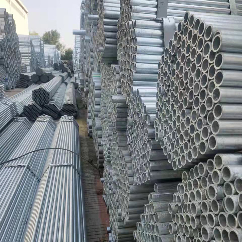 2x2x2mm Hot Dip 6 Meter Galvanized Steel Pipe 4 Inch Galvanized Iron Pipe 1 5/8 14 Gauge Galvanized Pipe