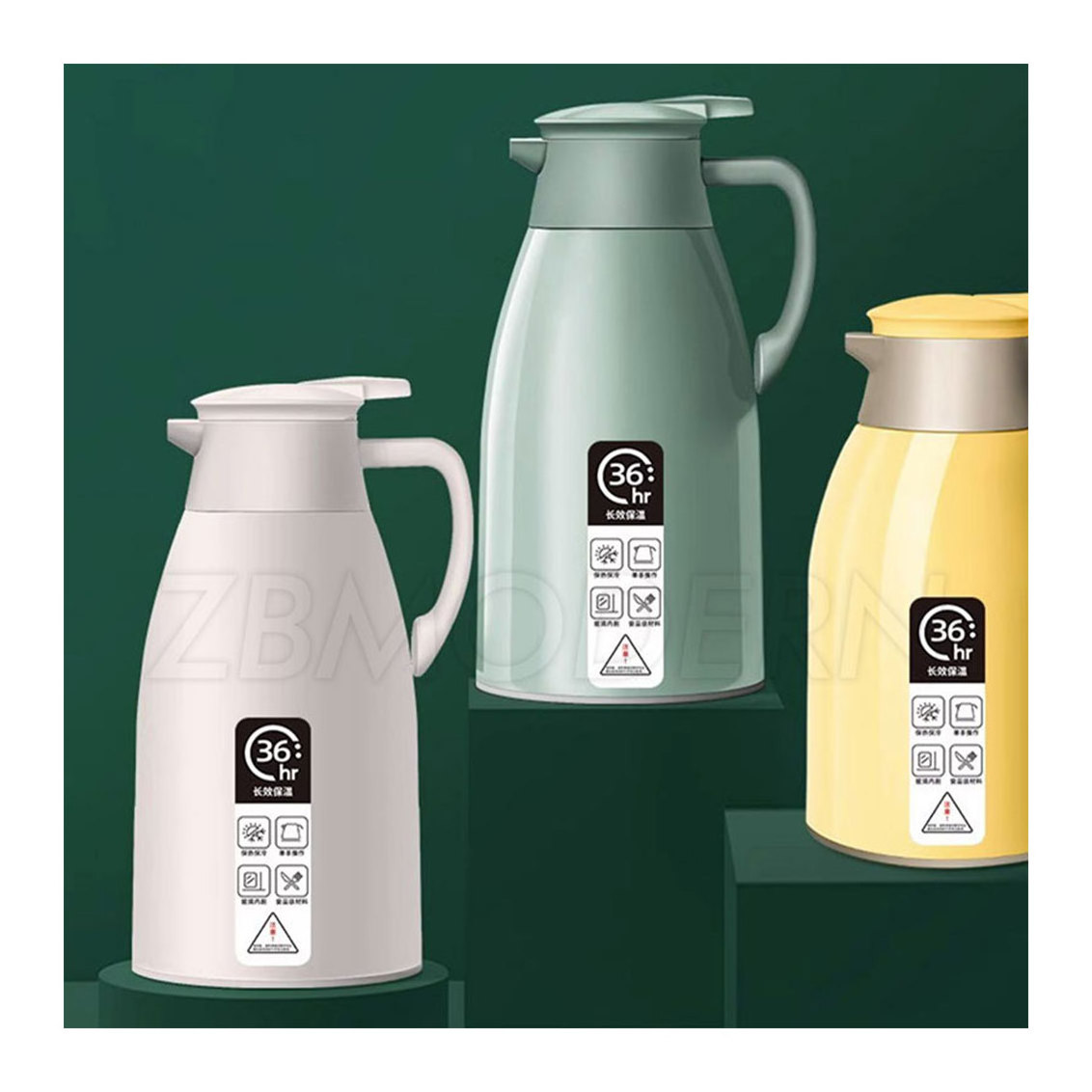 Wholesale Modern 1.0/1.3/1.6/2.0L Coffee Tea Airpots Dispenser  Vacuum Flask Thermos Jug Pot