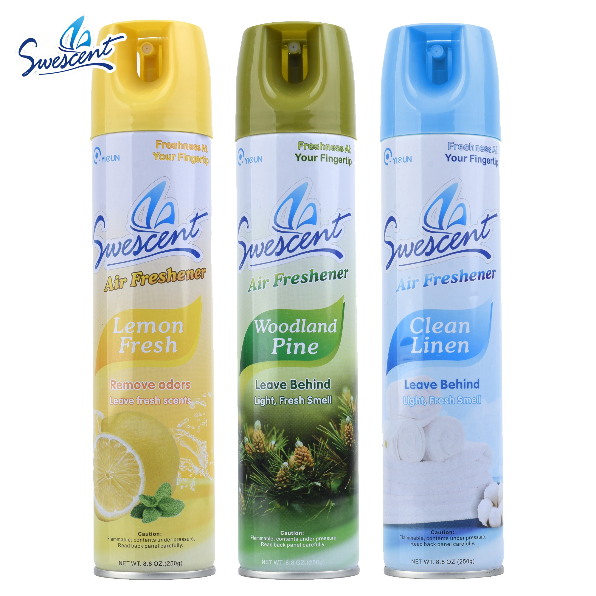 High quality 250ml customized automatic Room Spray Air Freshener spray Bedding Deodorant refresh Spray