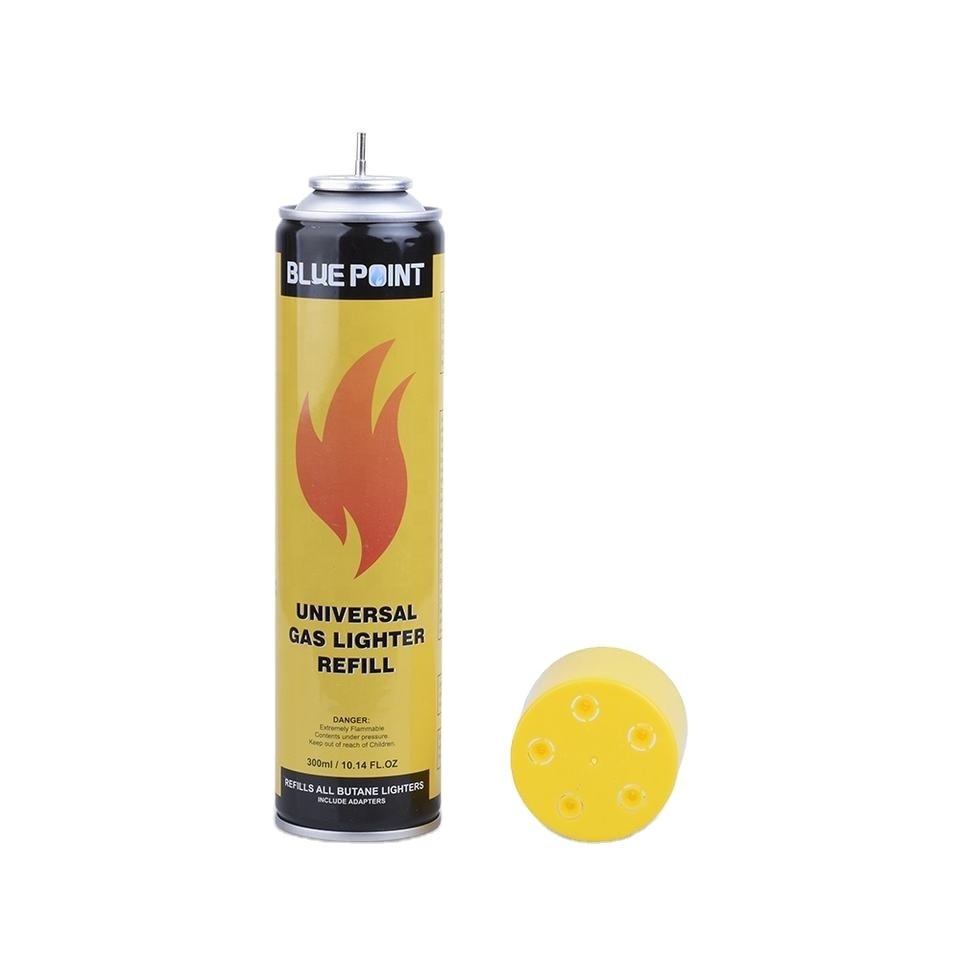 high quality effective lasting aerosol spray butane fuel refill and butane lighter gas refill