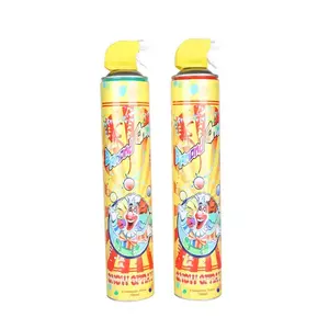 colorful celebrate festival holiday party carnival snow foam spray espuma de nieve carnaval