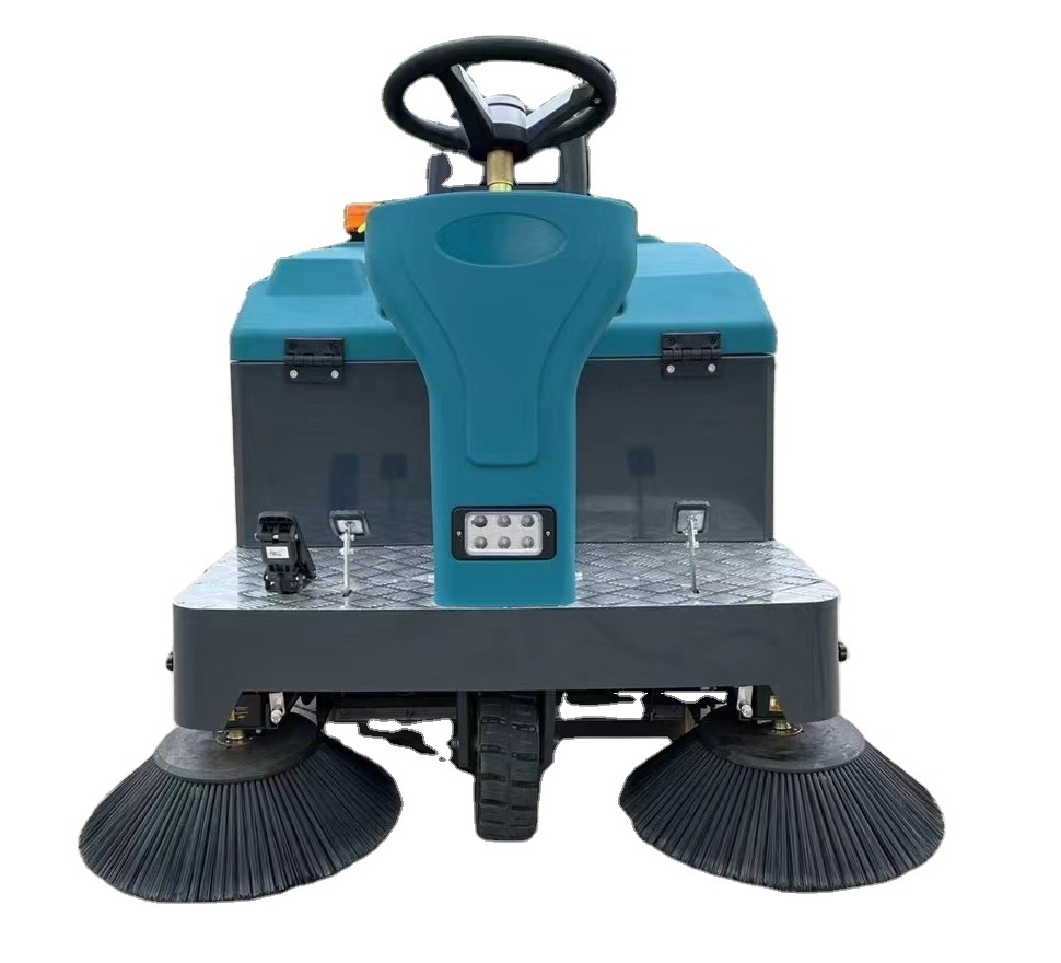 Sweeping Machine Electric Floor Sweeper Compact Cleaning Sweeping Road Floor Sweeper on Sale