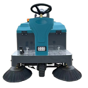 Sweeping Machine Electric Floor Sweeper Compact Cleaning Sweeping Road Floor Sweeper on Sale