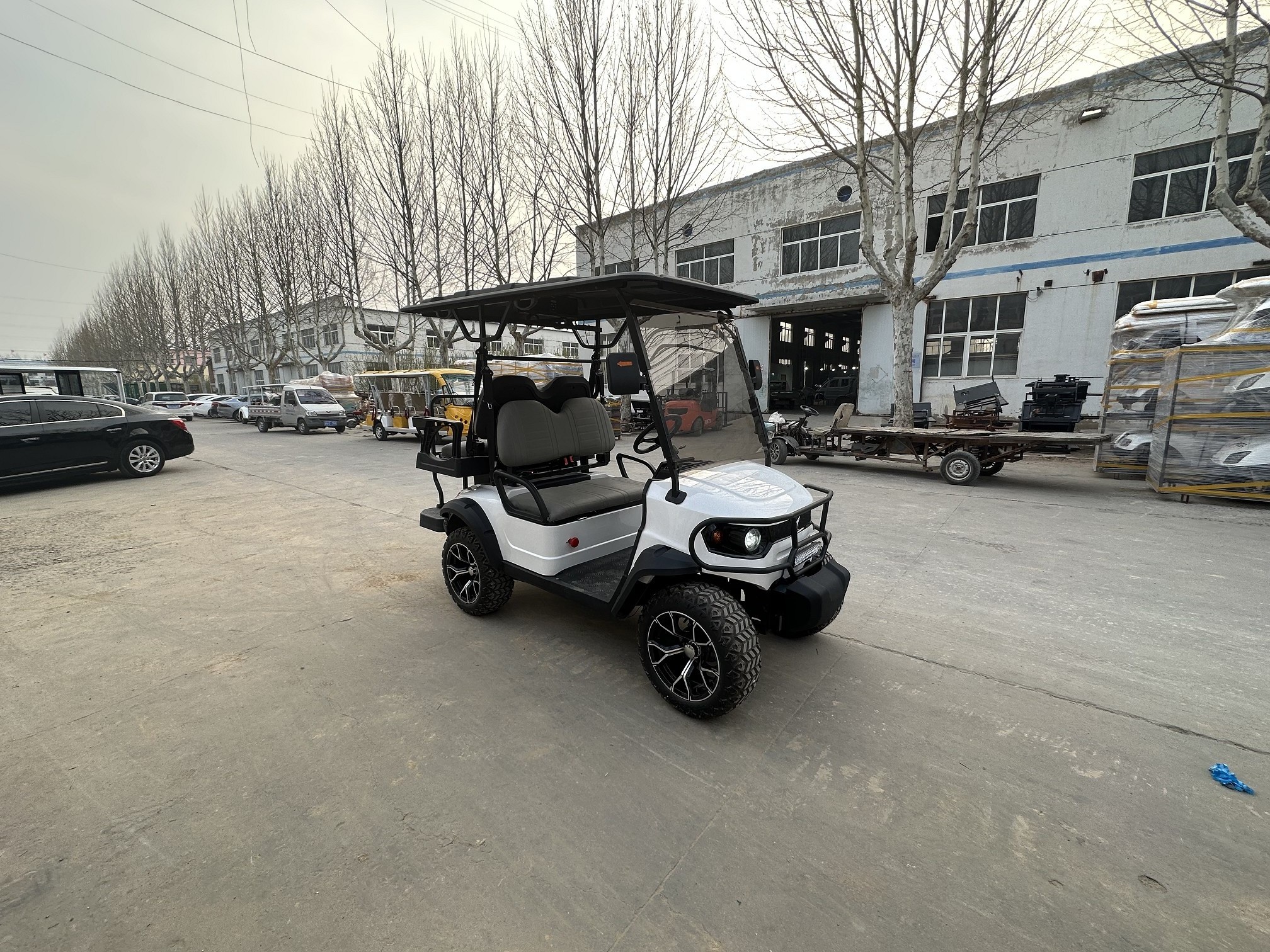 48V 60V 72V Lithium 4 Wheel Buggy MG2+2 4+2 6+2 Seater Electric UTV Golf Cart