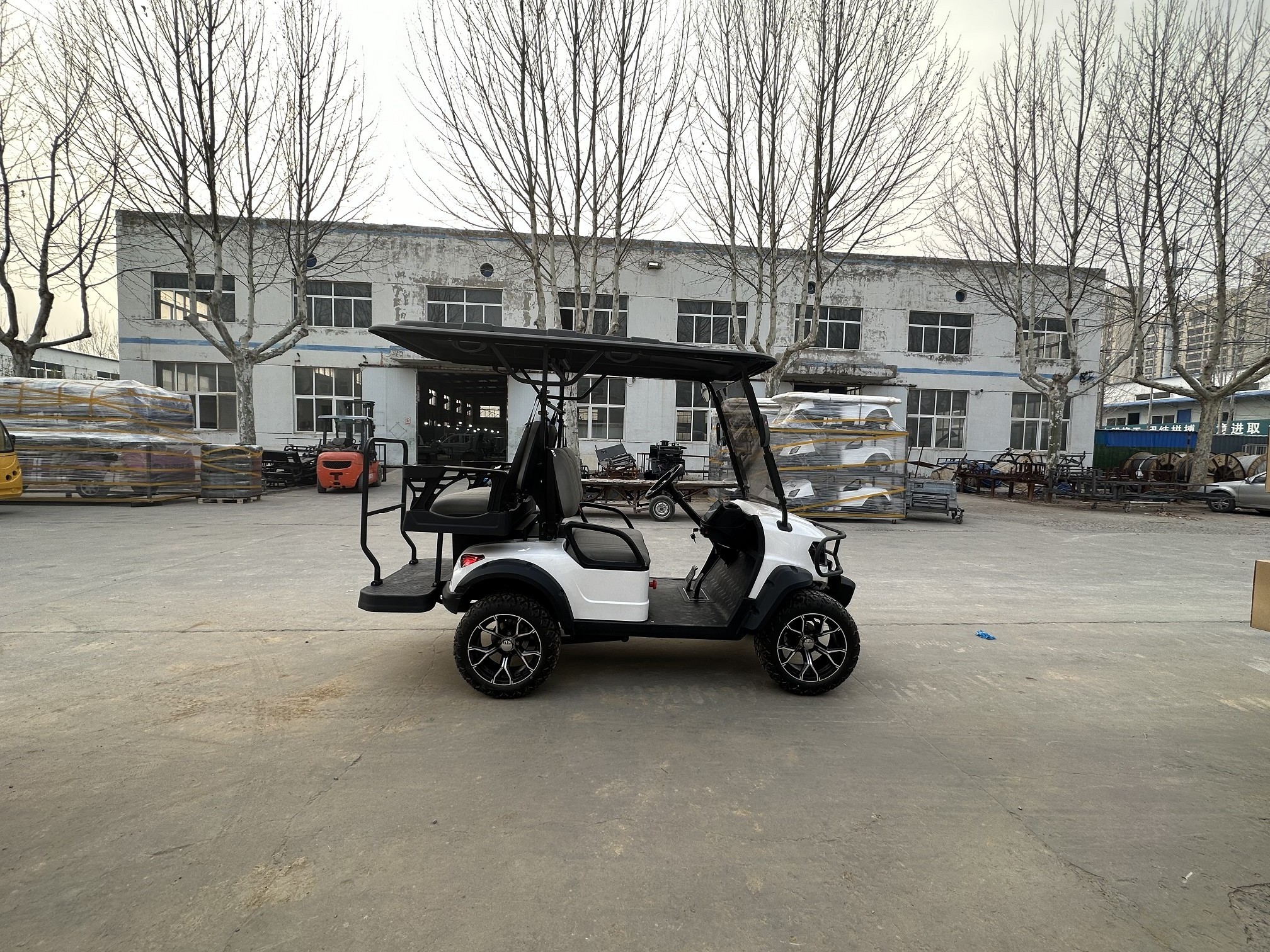 48V 60V 72V Lithium 4 Wheel Buggy MG2+2 4+2 6+2 Seater Electric UTV Golf Cart