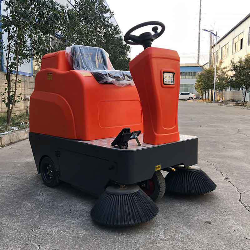 small street sweeper industrial sidewalk sweeper automatic ride on road sweeper floor cleaning machine