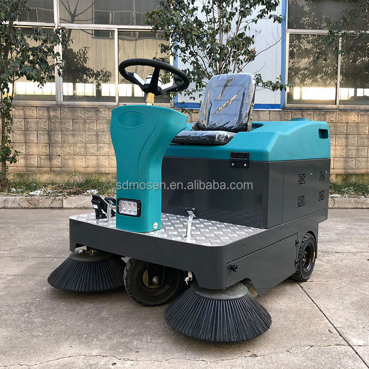 small street sweeper industrial sidewalk sweeper automatic ride on road sweeper floor cleaning machine