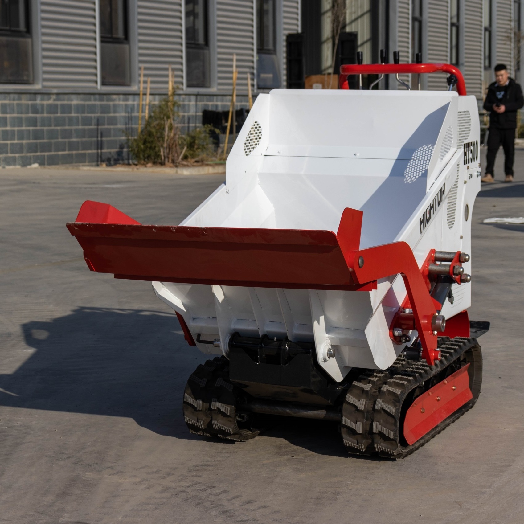 Full Hydraulic Quality 500kg Mini Transport Vehicle Construction Machinery Mini Dumper/Crawler Dumper