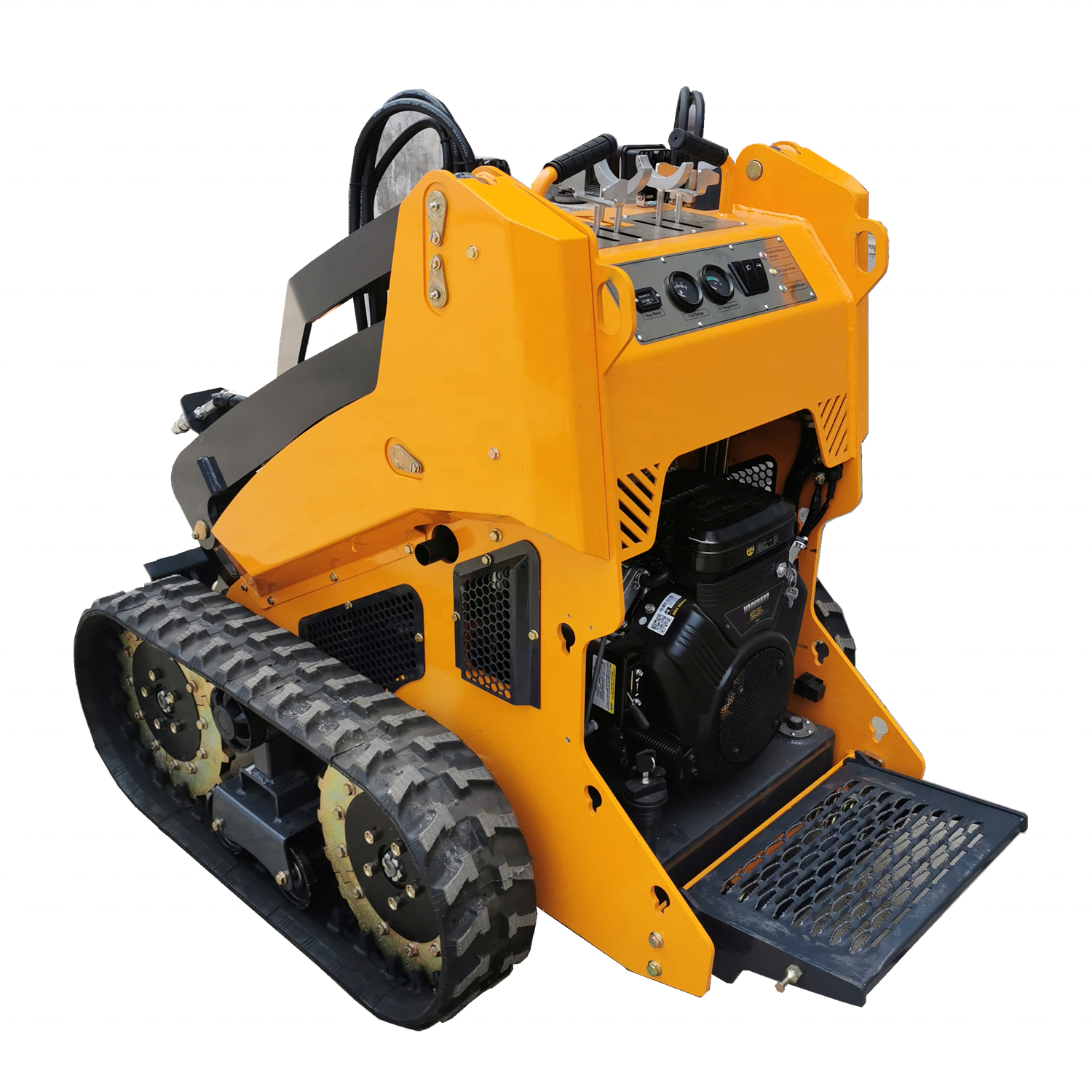 New design skid loader Forestry Mulcher track skip steer loader smaller crawler loader for sale