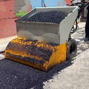 Automatic Asphalt paver wheel concrete road paving machine