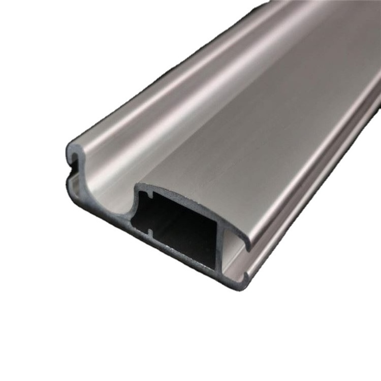 Industrial Wood grain pattern aluminium square tube profile  6063 t5 aluminum extruded profiles