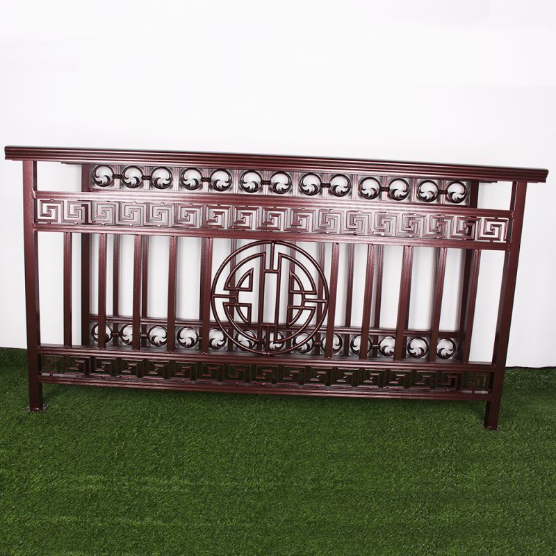 Quality and quantity assured panels dog solid metal aluminum courtyard aluminum fence