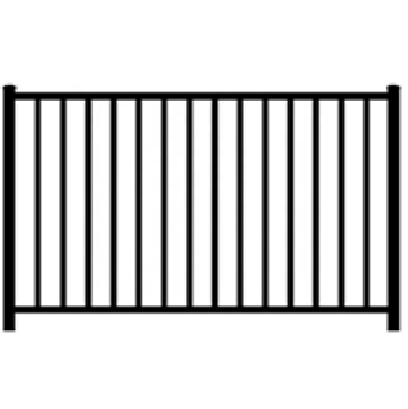 Wholesale Modern Home Garden Metal Fence Panels Used Powder Coated Picket Aluminum Fence Gates