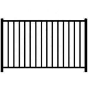 Wholesale Modern Home Garden Metal Fence Panels Used Powder Coated Picket Aluminum Fence Gates