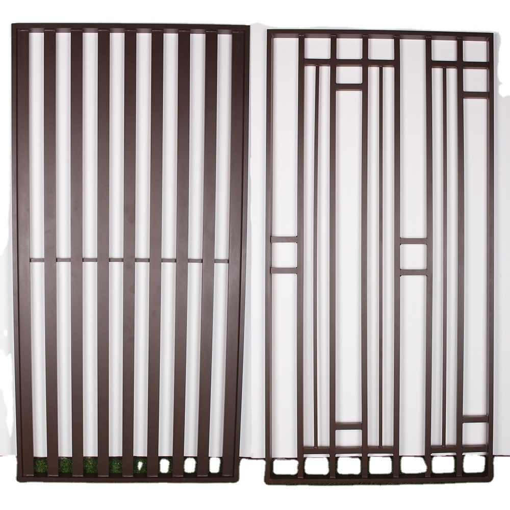 manufacturer Manufacturer Aluminum fence system low - cost decorative garden pool slatted aluminum fence panels