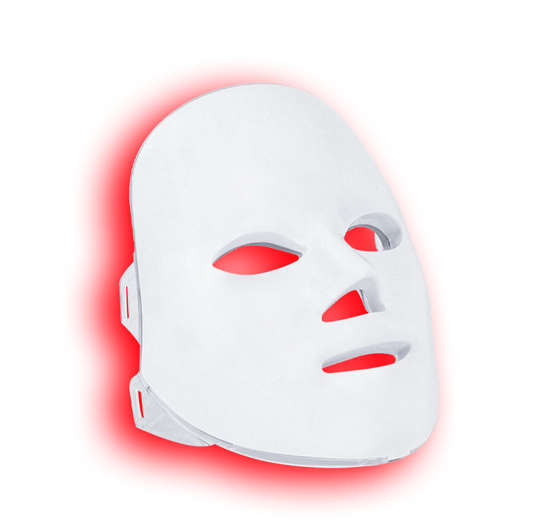 Pro Wireless 7 Color LED Mask for Face Photon Red Light For Healthy Skin Rejuvenation Therapy Facial Skin Care Mask