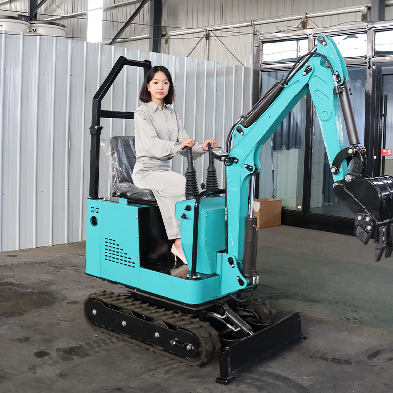 New Design 1.0 Ton New Mini Excavator Quick Hitch Track Hoe Excavator Caterpillar Excavator