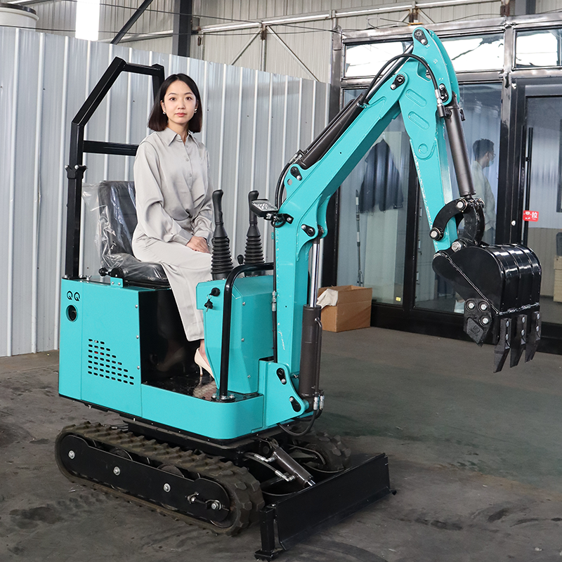 New Design 1.0 Ton New Mini Excavator Quick Hitch Track Hoe Excavator Caterpillar Excavator