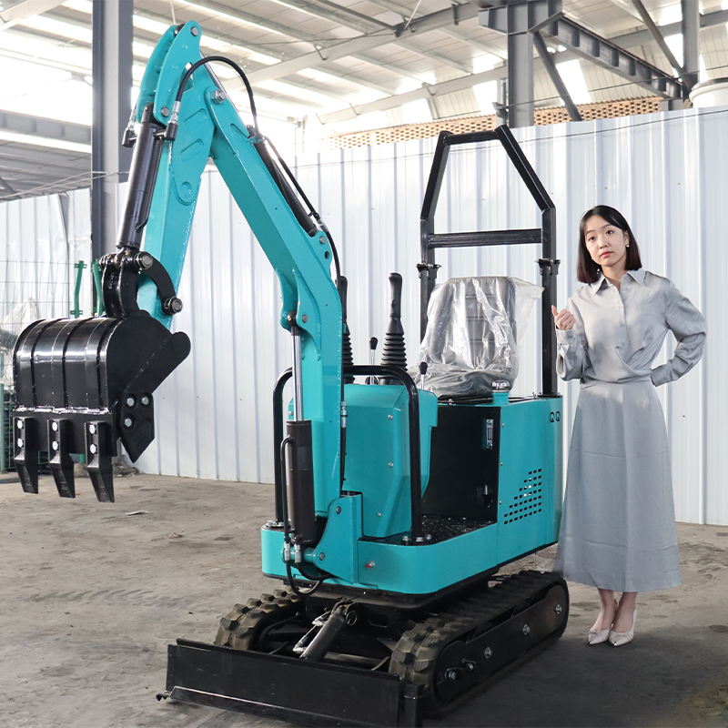 New Design 1.0 Ton New Mini Excavator Quick Hitch Track Hoe Excavator Caterpillar Excavator