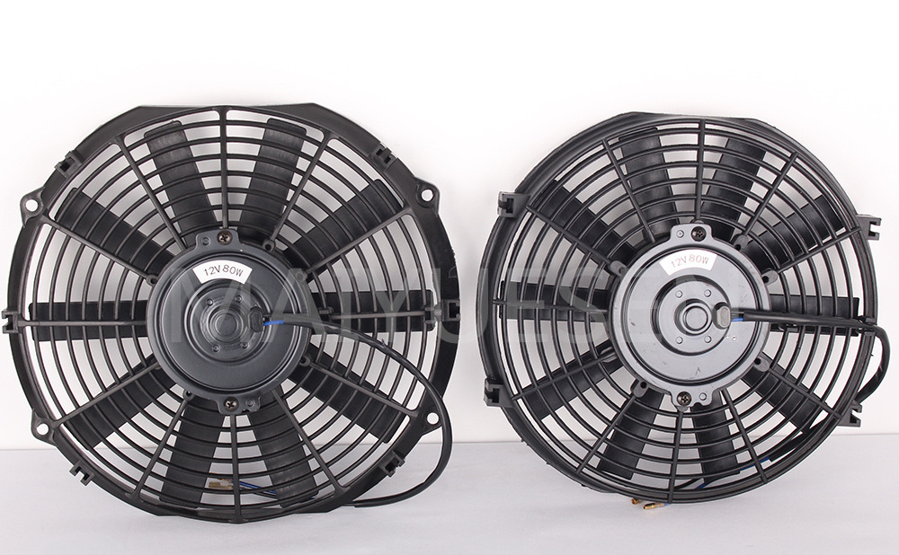 Axial Flow motor fan 12V 24V fan for air cooled oil cooler 8 inch 10 inch 12 inch 14 inch