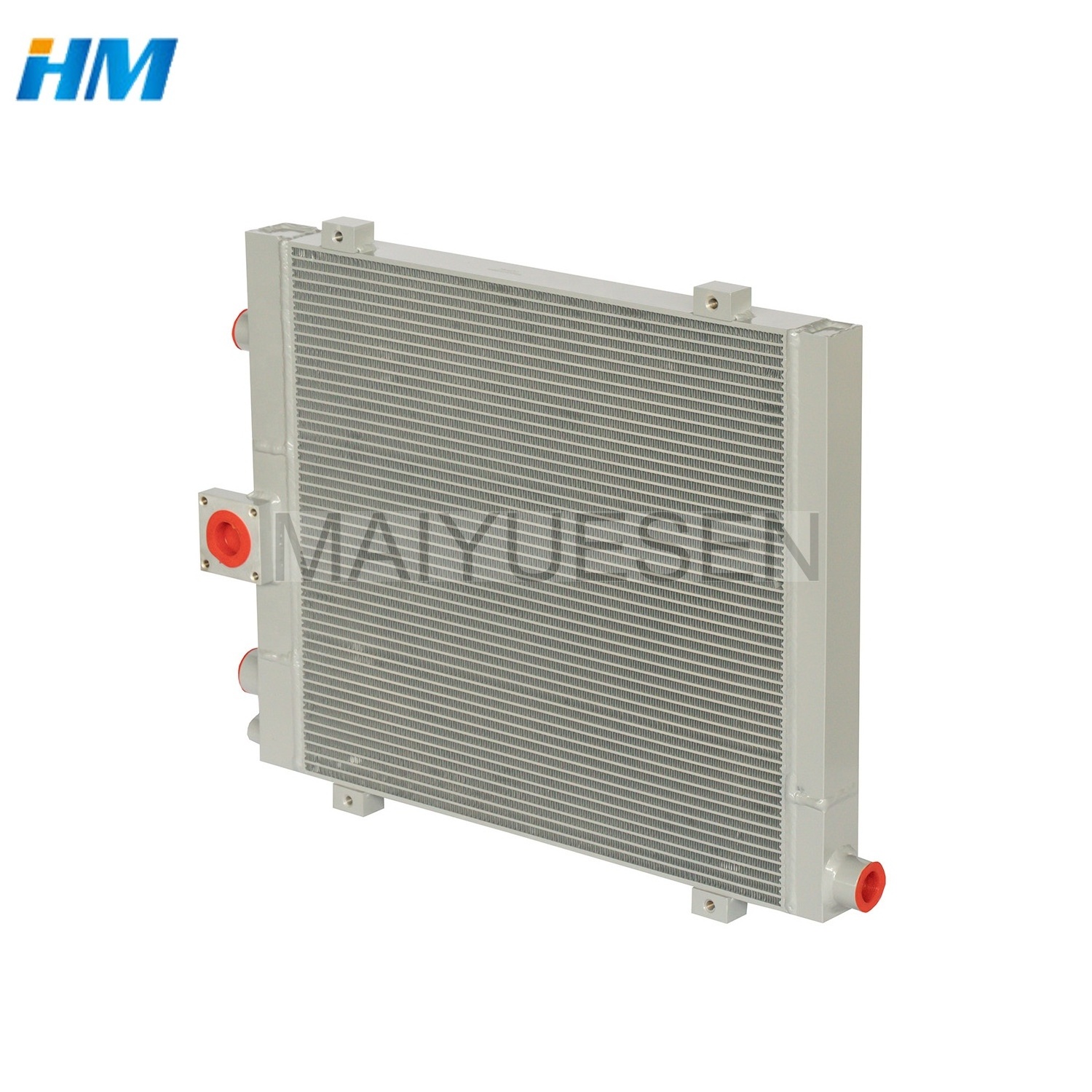 manufacturer free shipping Air Compressor Radiator Heat Exchanger Compressed Air Aftercooler