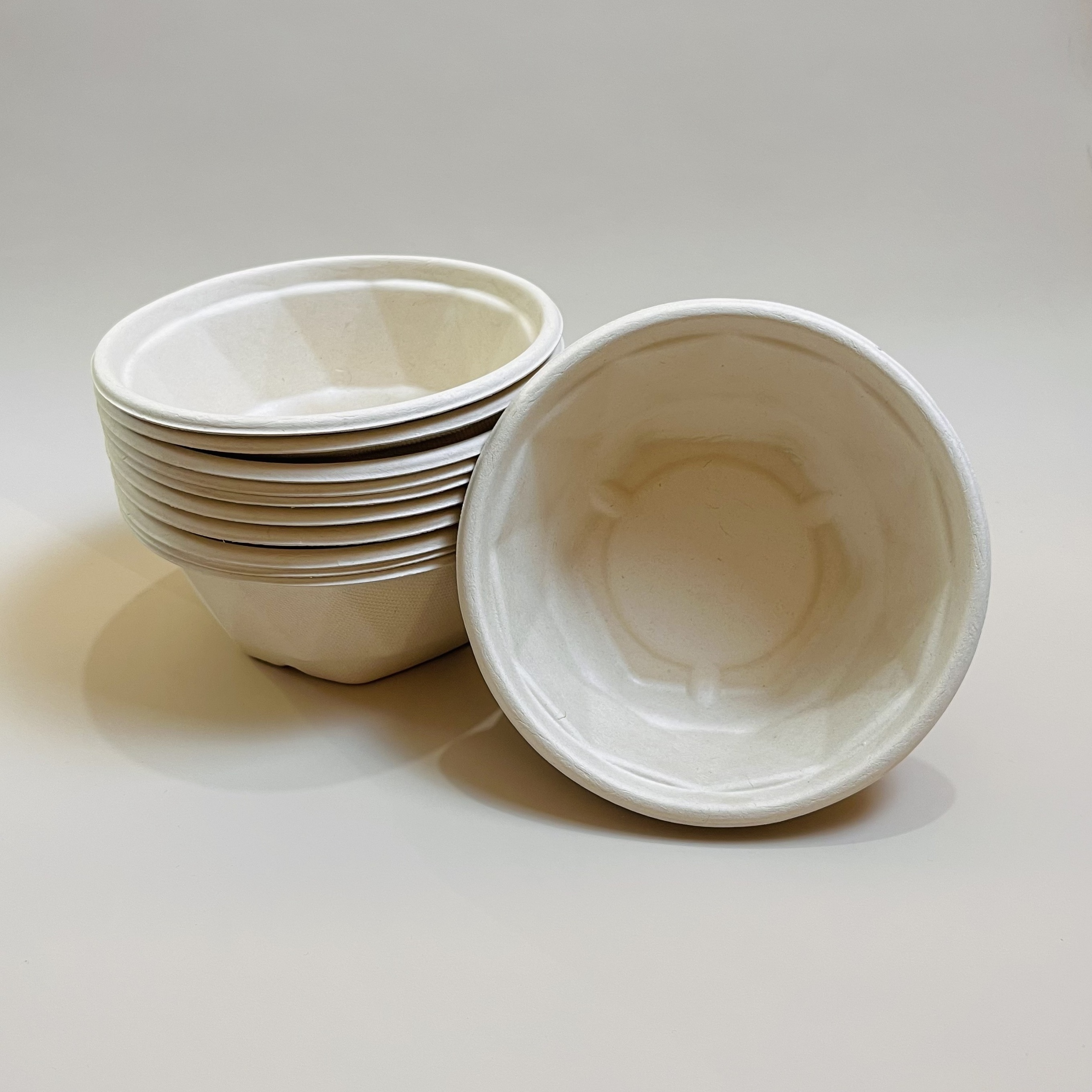 Certificated Disposable Paper plates Paper Bowls Round 500ML Take-away bowl