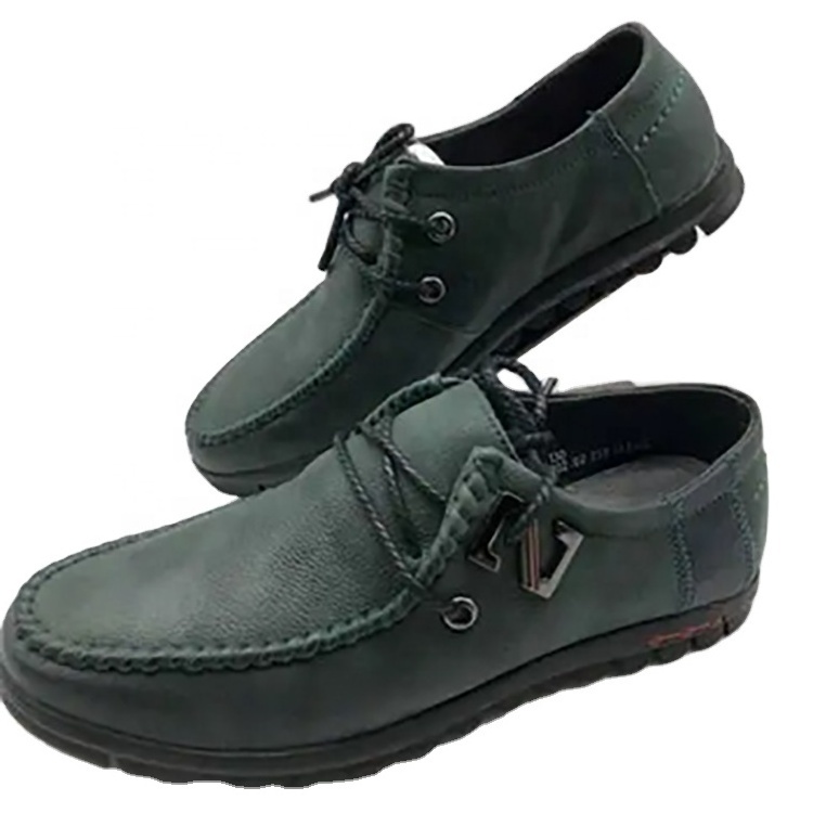 mens genuine leather dress loafers shoes for men wholesale used brand bales Second hand for export top for all people